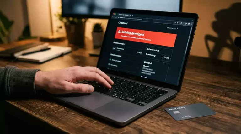 Creditcardstorting geweigerd bij een bookmaker - oorzaken en oplossingen
