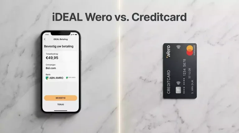 Vergelijking tussen iDEAL Wero en creditcard als betaalmethode bij Nederlandse bookmakers