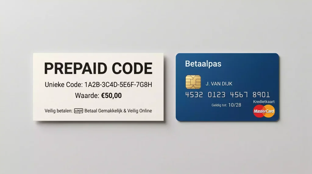 Paysafecard versus creditcard bij bookmakers vergelijking