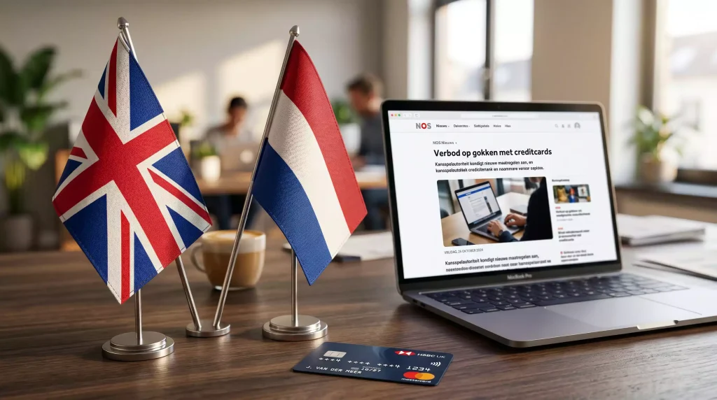 Het Britse creditcardverbod voor gokken en lessen voor Nederland