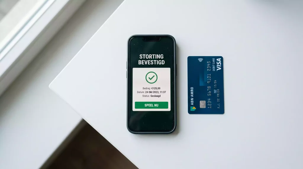 Welkomstbonus bij creditcardstorting bij een bookmaker